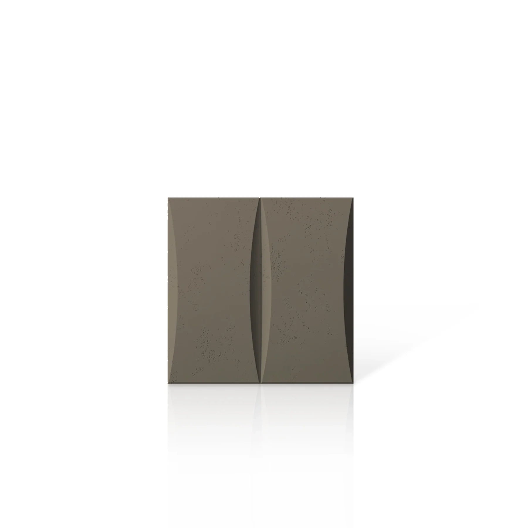 3D Concrete Wall Panels BLOCK colour swatch on white background DecorMania.eu